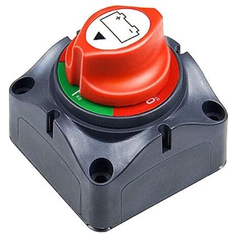 Bunthaus Coupe Circuit De Batterie 12v - 48v Interrupteur Isolateur De Batterie, Interrupteur De Déconnexion De Batterie Étanche 275a Commutateur D'Isolateur De Batterie Pour Voitures, Bateaux