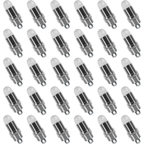 30pcs Led Ballons Lampes Lumineuses Blanc Chaud Pour Lanterne Papier Décoration Mariage, Fête [classe Énergétique A+]