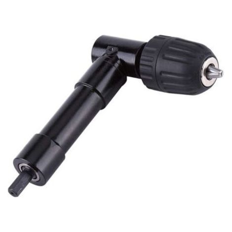 Bunthaus Mandrin À Angle Droit 90° Autoserrant – Adaptateur De Perceuse Pour Espaces Confinés – Capacité De Serrage 0,8 À 10 Mm – Tige Hexagonale 8 Mm
