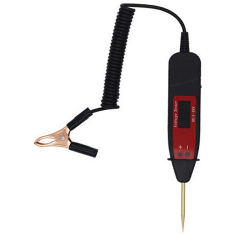 Bunthaus 3 36v Stylo Testeur De Circuit De Automobile, Lampe Voiture De Test, Testeur De Tension Véhicule, Déterminer Le Positif Et Le Négatif De La Batterie, Testeur Electrique Auto, Pince Crocodile