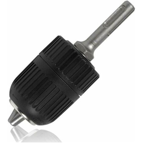 Bunthaus Mandrin De Perceuse Sans Cl Avec Adaptateur Sds 1/2\'\' Outil De Conversion De Mandrin Sans Cl Dtachable Robuste Pour Sds, Gsb Et Gsr, Perceuse Main Lectrique