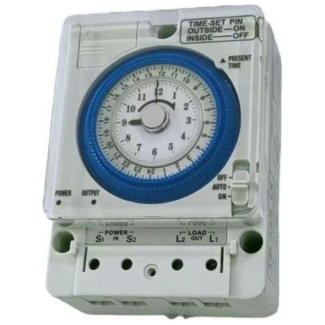 Bunthaus Horloge Quotidienne Analogique Commutateur De Minuterie Mcanique Commutateur D\\'heure