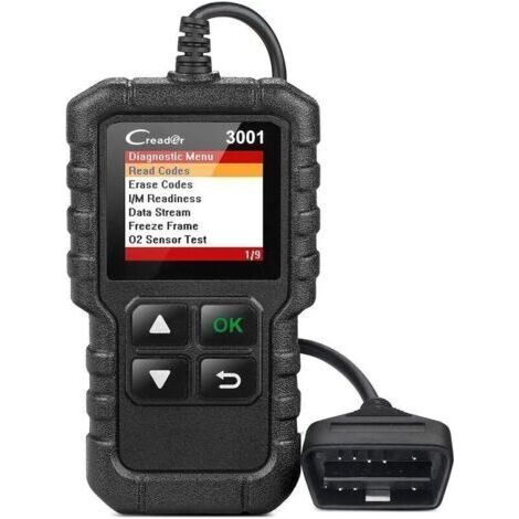 Bunthaus Diagnostic Launch Cr3001 Valise Diagnostic Auto Scanner Auto Diagnostic Obd2 Pour Voitures À Essence Et À Diesel, Lire Et Effacer Les Codes D’erreur Du Moteur ,lecteur Obd Delphi,de