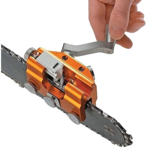 Bunthaus Aimoonsa Gabarit D\'afftage De Chane De Trononneuse, Affteur De Dents Kit D\'afftage De Trononneuse Ensemble D\'afftage Pour Trononneuse En Alliage D\'aluminium