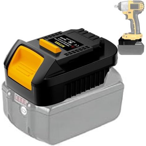 Bunthaus Adaptateur De Batterie Pour Makita Vers Dewalt, Conversion Pour Batterie Makita 18 V Bl1830, Chargement Usb Pour Outils Dewalt 20 V Max