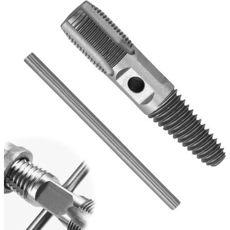 Bunthaus Extracteur De Vis, Extracteur De Vis À Double Tête 1/2", Extracteur De Vis Cassée, Extracteur De Boulon, Adapté Pour Enlever Les Vis Cassées