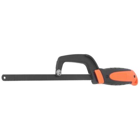 Bunthaus Scie À Métaux Pro Mini Cadre Aluminium Léger Coupe Précise Bois Pvc Tuyaux Métal Scie Manuelle Pour Artisans Bricoleurs Lame De Qualité