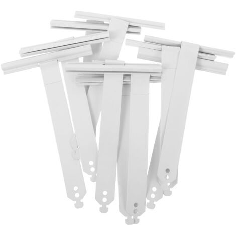 Bunthaus 10 Pièces Roller Shutter Suspension Springs Clips For Window Shutter Repair Replacement Parts For Roller Blinds