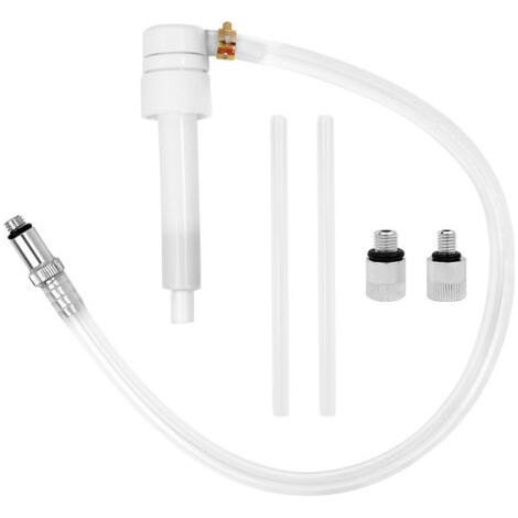 Bunthaus Pompe À Huile Pour Moteur Horsbord 50cm Pivotante En Métal Avec 2 Tubes D'Aspiration Et 3 Tailles D'Adaptateur Pour Plus De Commodité