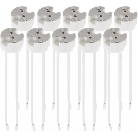 Lot 10x Douille Gu5.3 Douille Gu5.3 Ou Mr16 Support Avec Câble 12v Pour Lampe Luminaire Ampoule Telles Que Led Halogène Spot