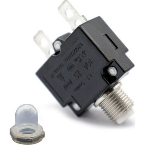 Fenh Ac 125/250v 10a Réinitialisation Interrupteur Thermique Protection Contre Les Surcharges Disjoncteur Protection Contre Les Surcharges Protecteur De Courant