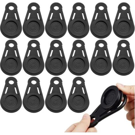 Bunthaus 16 Pcs Pince Pour Bache, Pince Bache Piscine, Clip De Tente De Camping,attache Bache Clips De Fixation,vent Clip Pour Pour Fixation De Cordons Et Tentes Camping Et Randonnée