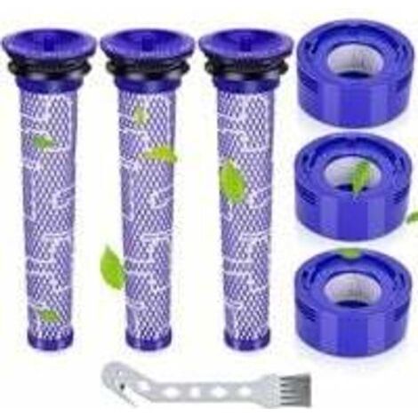 Bunthaus 7 Pré- Et Filtre Pour Aspirateur De Remplacement, Pour Dyson V8 Et V7 Filtre Aspirateur Sans Fil Ensemble De Filtres