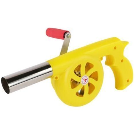 Bunthaus Outils De Combustion Manuels Pour Pique-nique, Barbecue, Souffleur À Main (jaune)