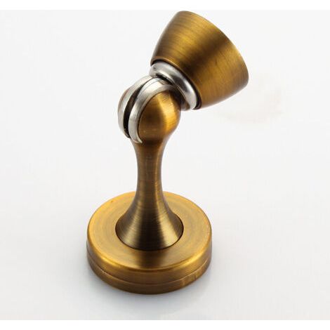 Bunthaus Lot De 2 Butoirs De Porte Magnétiques En Acier Inoxydable Avec Fermeture Douce Pour Porte Murale Robuste（jaune）
