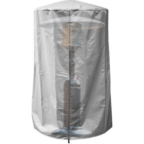 Bunthaus Gris,housses De Chauffage Extérieur Imperméables, Protections Pour Appareils De Chauffage Domestique, Imperméable En Oxford 210d Avec Fermeture Latérale Pour Jardin Et Extérieur