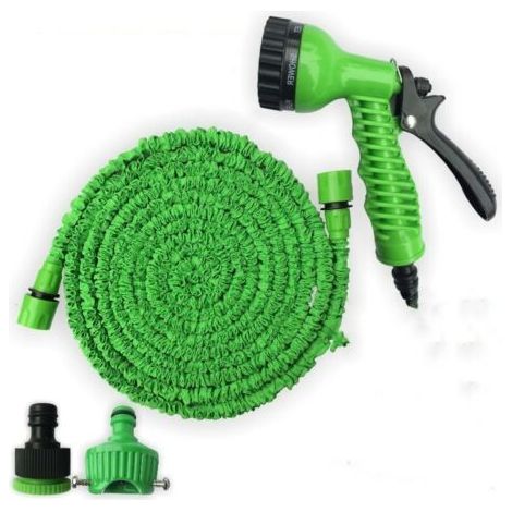 Bunthaus C2615a Hose Basic - Tuyau Extensible À Pression D'Eau, Vert, 15 Mètres