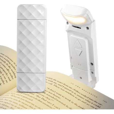Bunthaus Lampe De Lecture Usb, 3 Couleurs Et 5 Niveaux, Liseuse Led Rechargeable