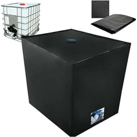Bunthaus Bâche De Réservoir D'Eau, Bache Pour Cuve 1000 L Ibc, Anti-poussière Anti-uv Anti-pluie (116 X 100 X 120 Cm)