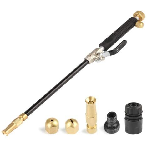 Bunthaus Pistolet De Nettoyeur Haute Pression, Pistolet Jet D'Eau Lance À Eau Haute Pression Pour Tuyau D'Arrosage, Lance De Nettoyeur Haute Pression, Pour Le Lavage De Voiture Fenêtre, Arrosage Du Ja