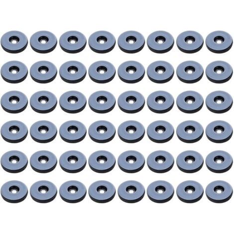 Bunthaus Patins Meubles,lot De 48 Patins De Meubles Ronds En Tflon,anti-vibration Patins Glisseurs Pour Meubles - 19 Mm,(ronde)