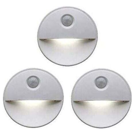 Bunthaus Aimoonsa Veilleuse Led Dtecteur De Mouvement Teinte Induisant Le Sommeil Grce Aux Ampoules Led Fonctionnement Sans Fil Parfait Pour Les Armoires De Salle De Bain, Les Escaliers Et Plus