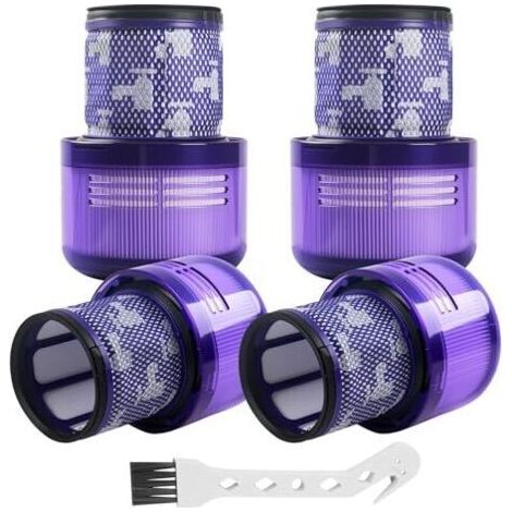 Bunthaus Lot De 4 Pour Filtre Dyson V11 Pièces De Rechange, Compatibles Avec Les Aspirateurs Pour Dyson V11,v15,sv14,sv17,sv22, Type Pour Filtre Dyson V15 Detect Pièces De Rechange