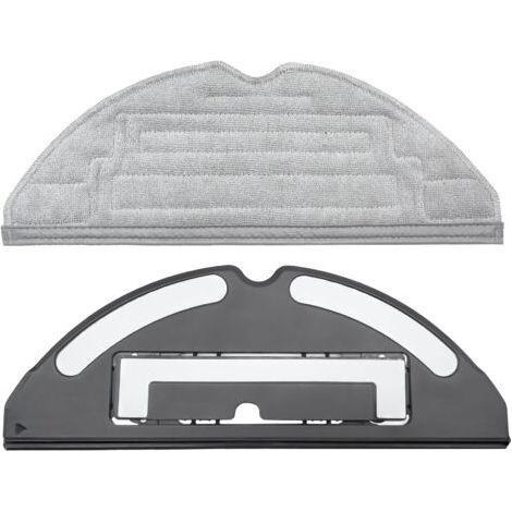 Bunthaus Chiffons De Nettoyage Avec Support Accessoires Pour Roborock S8/s8 +/s8 Pro Ultra/s7/s7 Maxv/s7 Maxv Ultra/s7 Max Ultra/s7 Pro Ultra, Aspirateur Robot Pièces De Rechange Pour Chiffons