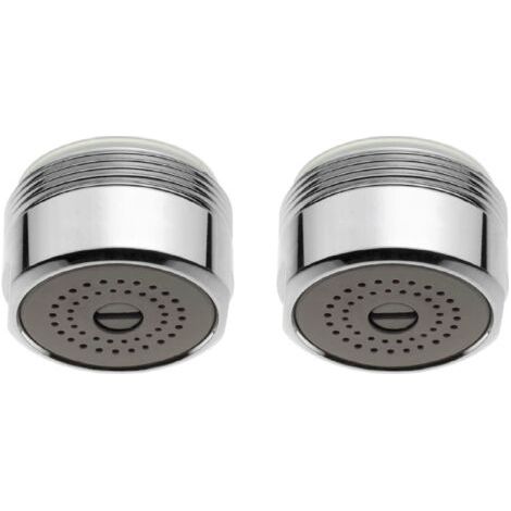 Bunthaus Économiseur D’eau Robinet Mal Femelle 24mm Evier Lavabo, Diminuer Entre 30 Et 80% Votre Consommation (male M24)
