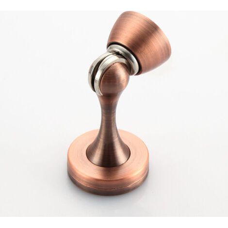 Bunthaus Lot De 2 Butoirs De Porte Magnétiques En Acier Inoxydable Avec Fermeture Douce Pour Porte Murale Robuste（rouge）