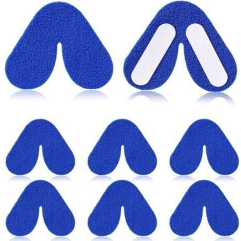 8 Pièces Coussinets Nasaux Pour Masque Cpap, Coussin De Nez Pour Machine Respiratoire, Coussinet Nez De Masque Apnée Du Sommeil, Confortables, Adaptés À La Plupart Des Masques Nasaux
