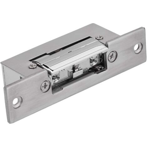 Bunthaus Serrure Électrique Dc12v Pour Porte Étroite – Gâche En Acier Inoxydable – Mode De Déverrouillage Double – Installation Facile
