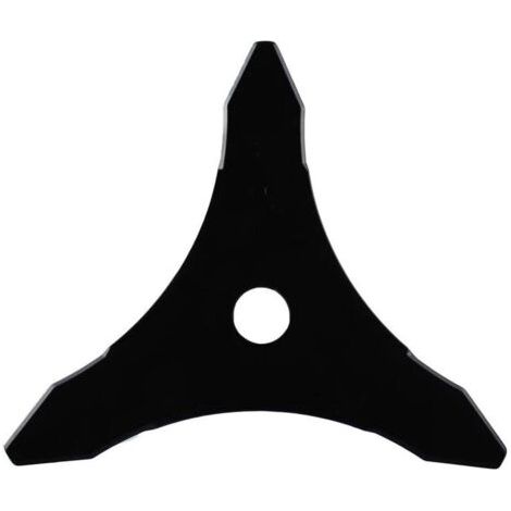Bunthaus Vie Lame De Déoussailleuse À Trois Dents, Tranchant De 255 Mm, Alésage : 25,4 Mm