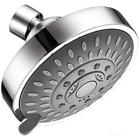 Bunthaus 4 Pouces 5 Vitesses Pommeau De Douche Haute Pression Douche Pommeau De Douche Hôtel Hôtel Salle De Bain Pommeau De Douche-ensoleillé
