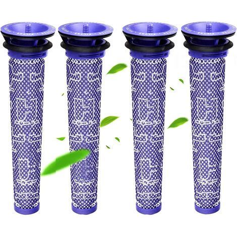 Bunthaus Remplace Filtres Pour Dyson Dc58 Dc59 Dc61 Dc62 Dc74 V6 V7 V8,filtre Mélange De Matériaux Standard 4 Packs(v6)