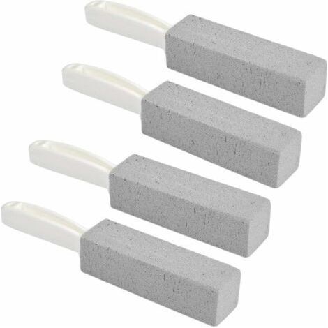 Bunthaus Brosse Wc 4pcs, Brosse Suspendu Toilette, Anti Tartre Brosse De Toilette En Pierre Ponce, Brosse Anti Calcaire Pour Salle De Bain, Lavabo, Carrelage, Exfoliant,, Ensoleillé
