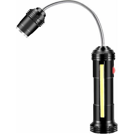 Bunthaus Barbecue Lumière Usb Réglable De Charge En Alliage D'Aluminium Grill Lampe Bbq Accessoires Lumière Résistant Aux Intempéries Lumières En Plein Air Pour Le Camping En Plein Air, Pique-nique, A