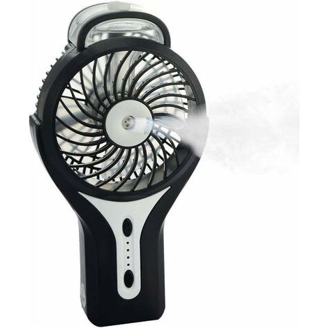 Bunthaus Mini Ventilateur Brumisateur Portable Usb Avec Brume De Refroidissement Personnelle - Batterie Rechargeable - Ventilateur De Refroidissement Portable Pour La Maison, Le Bureau Et Les Voyages