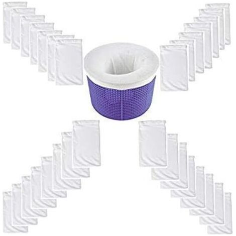 Bunthaus Accessoire De Piscine,chaussettes De Skimmer, Chaussettes De Skimmer De Piscine, Filtres Durables Élastiques, Pour Attraper Les Feuilles D'Arbre,piscine Et Protégez La Piscine Propre (30pièce