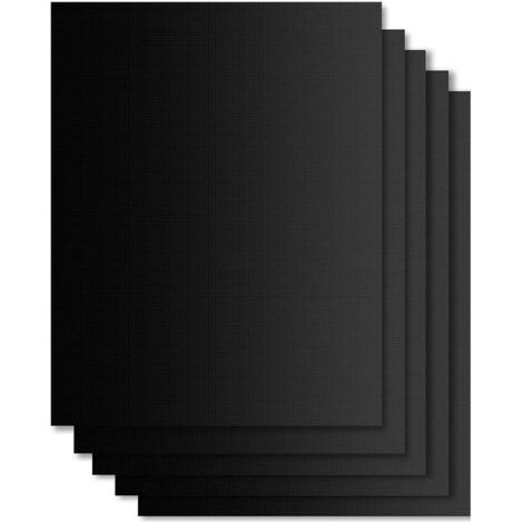 Bunthaus 5 Pièces Tapis De Barbecue, Tapis De Four En Téflon, Tapis En Fibre De Verre, Tapis De Barbecue, Tapis De Gril Antiadhésif