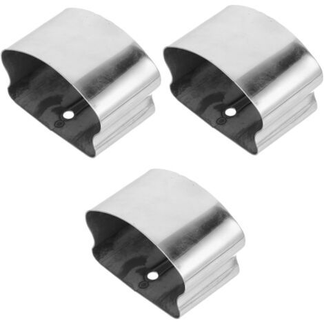 Bunthaus Lot De 3 Embouts De En Acier Inoxydable Pour Rampe D'Escalier Accessoires De Rampe