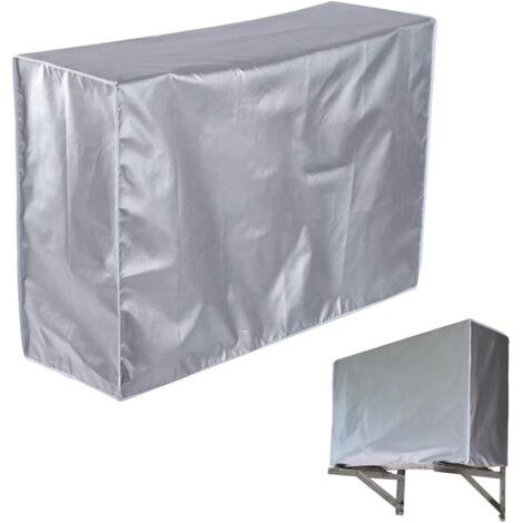 Housse Climatiseur Extérieur,housse De Climatiseur Exterieur Impermeable Couverture Imperméable De Climatiseur De Couverture De Climatiseur Extérieur(1-1.5p: 80x30x57cm)