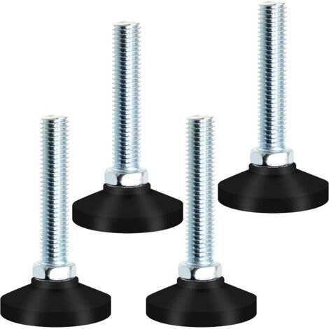 Bunthaus Vis De Réglage M10 X 50 Mm Vis De Réglage Pied De Réglage Vis Pour Meubles