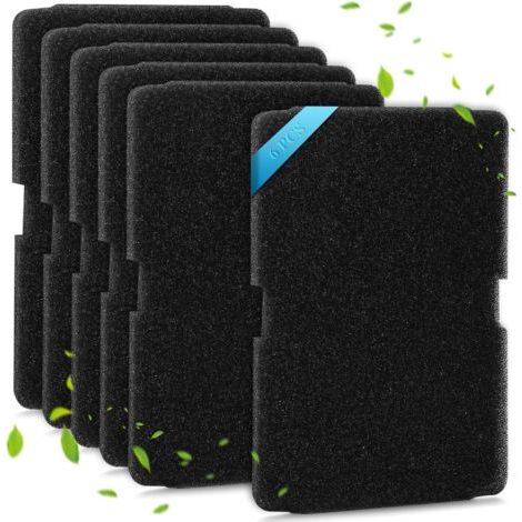 Bunthaus 6 Pièces Filtre Pour Sèche-linge Beko, 240×155×10 Mm Filtre Sèche-linge Beko À Condensation Et À Pompe À Chaleur