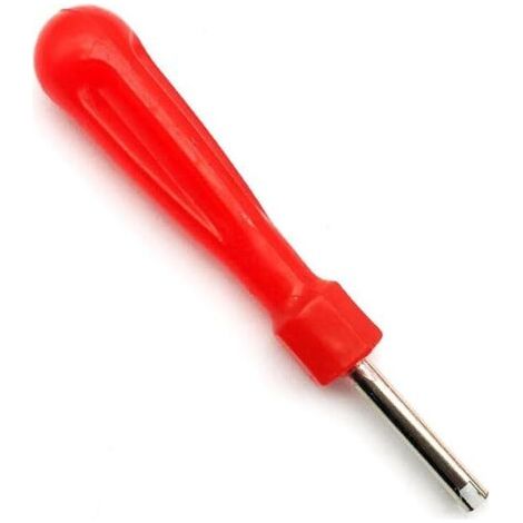 Bunthaus 1 Tournevis De Valve Pour Valve De Pneu, Extracteur De Noyau De Valve Pour Toutes Les Valves De Roue Courantes Des Pneus De Voiture, Outil De Démontage De Valve De Pneu À Tête Unique