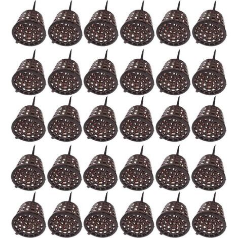 Bunthaus Outil De Bonsaï Avec Couvercle, Bonsaï Avec Couvercle Boîte D'Engrais, 30 Pcs Boîte Engrais Organique Epandeur Plastique Pour Panier Rangement Pour Plantes En Pot