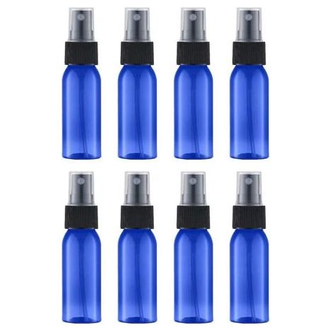 Bunthaus Ensemble De 8 Flacons Pulvérisateurs De 10 Ml, Pots Occultants, Flacons Distributeurs, Récipients En Plastique, Cosmétiques, Pots De Stockage