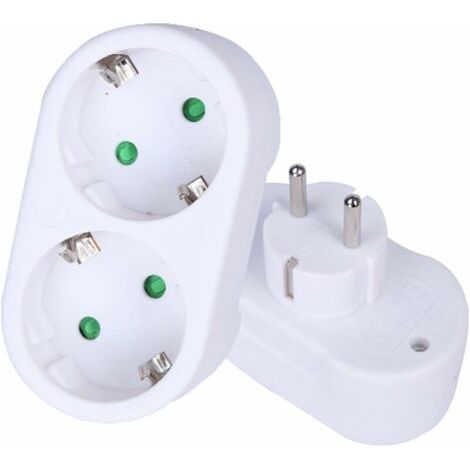 (tm) 2/3 Holes Socket Multiprise Murale, Multiprise Electrique 2/3 Prise 3500w/230v Multi Prise Pour La Maison Le Bureau Les Voyages Pour Smartphone Tablette