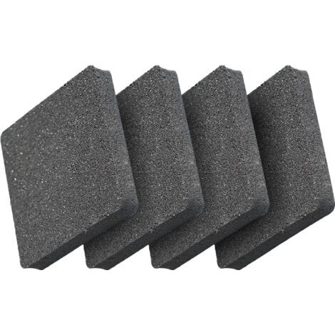 Bunthaus 4 Pièces 10x10x1.5cm De Machines À Laver Coussinets De Sous Couche Coussinets En Caoutchouc Amortisseur Anti Vibrations Support Sécurisé Pour Meubles Et Armoires De Sécheuse Comme Tapis De La