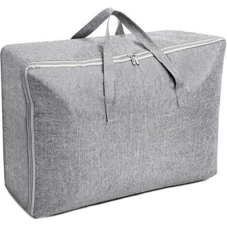 Bunthaus Grand Sac De Rangement 105l, Rangement Sous Lit Pliable Closet Organizer Sac De Rangement Pour Couette Imperméable Avec Poignées Renforcées Pour Édredons Couvertures Oreillers Vestes